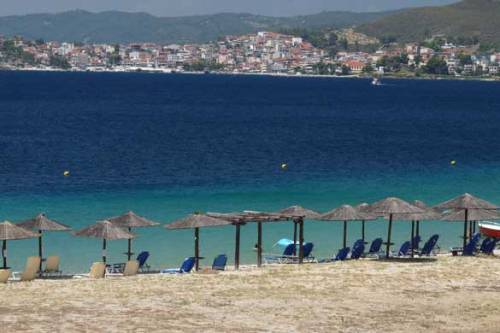 The largest Blue Flag beach in Sithonia, Halkidiki- Kohi Beach.